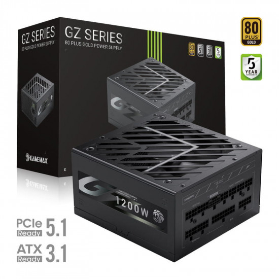 Блок живлення GameMax GZ 1200G Black 1200W