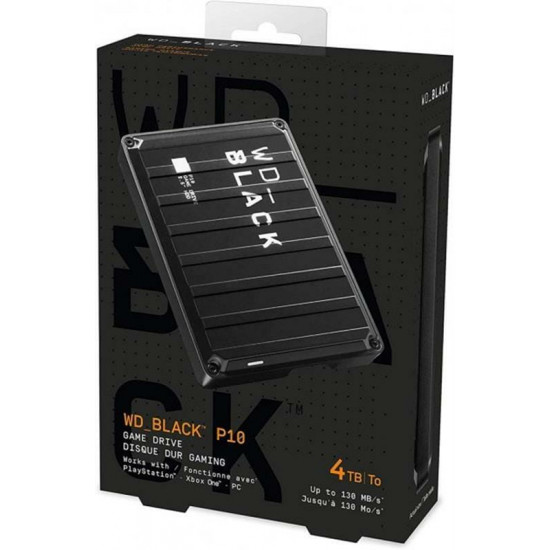 Зовнішній жорсткий диск 2.5" USB 4.0TB WD P10 Game Drive (WDBA3A0040BBK-WESN)