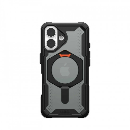 Чохол-накладка Urban Armor Gear Plasma XTE MagSafe для Apple iPhone 16 Black/Orange (114476114097)