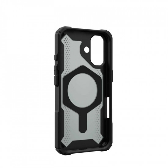 Чохол-накладка Urban Armor Gear Plasma XTE MagSafe для Apple iPhone 16 Black/Orange (114476114097)