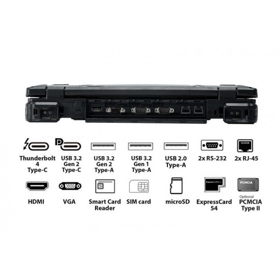 Ноутбук Durabook Z14 Basic (Z4E1Q4DA3BXX) Black