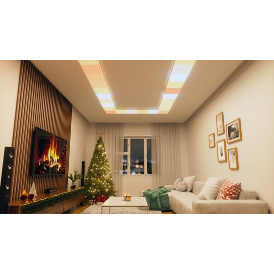 Світильник стельовий Nanoleaf Skylight Expansion Pack, 1 шт., Apple HomeKit (NF083E00-1SL)