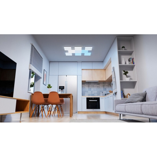 Світильник стельовий Nanoleaf Skylight Expansion Pack, 1 шт., Apple HomeKit (NF083E00-1SL)