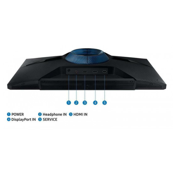Монiтор Samsung 24" Odyssey G3 LS24DG300 (LS24DG300EIXUA) VA Black 180Hz