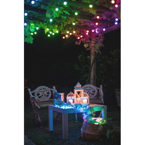 Smart LED гірлянда Twinkly Strings RGB Gen II (TWS400STP-BEU) 400LED, 32м, BT+WiFi