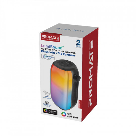 Акустична система Promate Spectro-20 20W Black