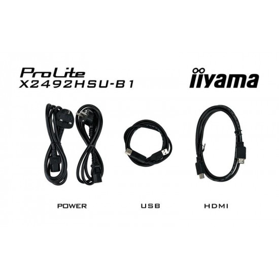 Монітор Iiyama 24" ProLite X2492HSU-B1 IPS Black 120Hz