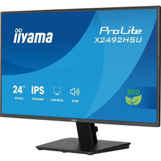 Монітор Iiyama 24" ProLite X2492HSU-B1 IPS Black 120Hz