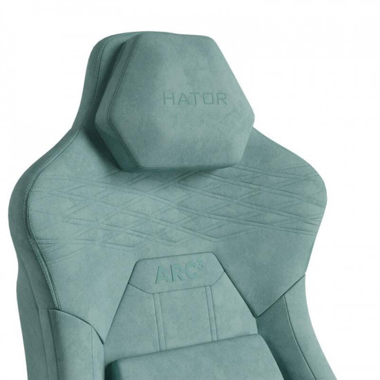 Крісло для геймерів Hator Arc 3 XL Velour Turquoise (HTC3443XL)
