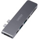 USB-хаб Choetech HUB-M14 USB Type-C 7-в-1