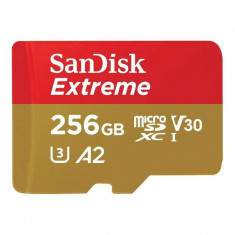 Карта пам`ятi MicroSDXC 256GB UHS-I/U3 Class 10 SanDisk Extreme A2 R190/W130MB/s (SDSQXAV-256G-GN6MN)