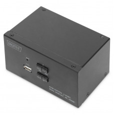 Подовжувач HDMI сигналу Digitus HDMI KVM по IP, 2160P/30hz, (DS-12860)