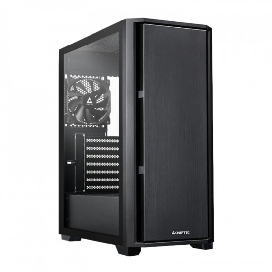 Корпус Chieftec Pro Midi TG Black (AS-02B-TG-OP)