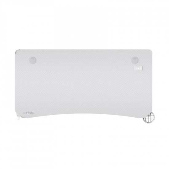 Геймерський стіл Trust GXT 709W Luminus RGB White (25328)