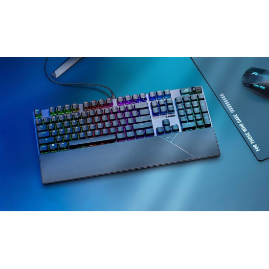Клавiатура Asus ROG Strix Scope II X Black (90MP03XG-BKMA00)