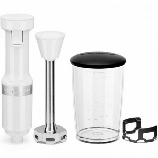 Блендер заглибний KitchenAid Cordless 5KHBV53EWH White