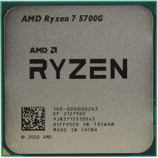 Процесор AMD Ryzen 7 5700G (3.8GHz 16MB 65W AM4) Tray (100-000000263)