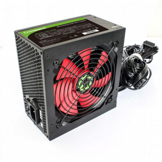 Блок живлення GameMax GM-600B 600W Black