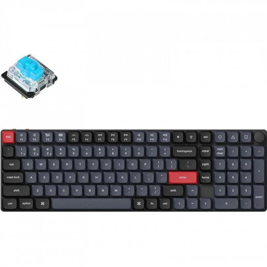 Клавіатура бездротова Keychron K17 PRO 100Key (K17P-H2-UA)