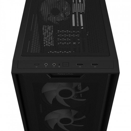 Корпус Asus A21 Plus Black Tempered Glass без БЖ (90DC00H0-B19010)