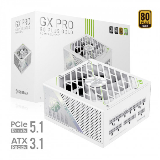 Блок живлення GameMax GX Pro 1050G 1050W White