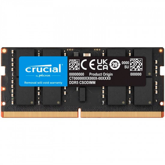 Модуль пам`яті SO-DIMM 24GB/6400 DDR5 Crucial (CT24G64C52CS5)
