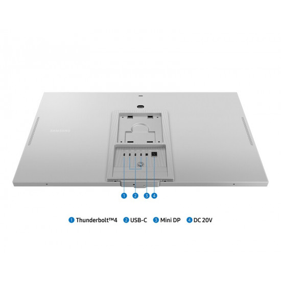 Монiтор Samsung 27" ViewFinity S90PC Silver (LS27C902PAZXUA) IPS