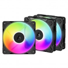 Вентилятор Arctic P12 Pro Reverse A-RGB Black - 3 Pack (ACFAN00333A)