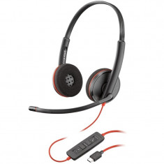 Гарнітура Poly стерео On-ear Blackwire 3220 Black (8X228AA)