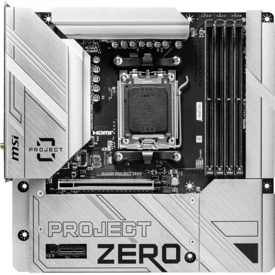 Материнська плата MSI B650M Project Zero Socket AM5