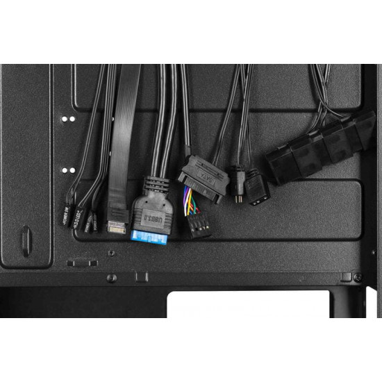 Корпус 2E Gaming Infinity Black (2E-G205A) без БЖ