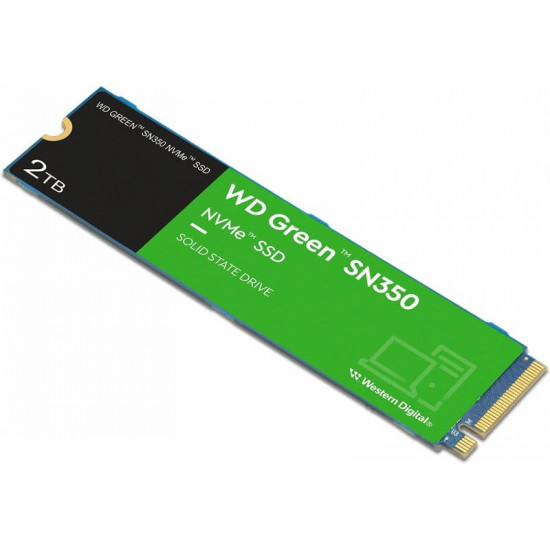 Накопичувач SSD 2TB WD Green SN350 M.2 2280 PCIe 3.0 x4 3D NAND (WDS200T3G0C)
