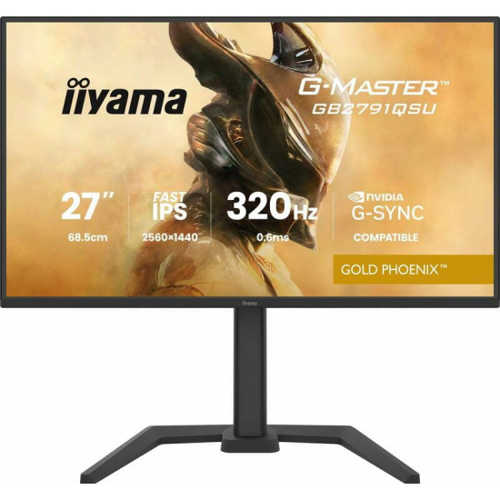 Монітор Iiyama 27" G-Master GB2791QSU-B1 IPS Black 320Hz