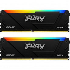 Модуль пам`яті DDR4 2x8GB/3600 Kingston Fury Beast RGB Black (KF436C17BB2AK2/16)