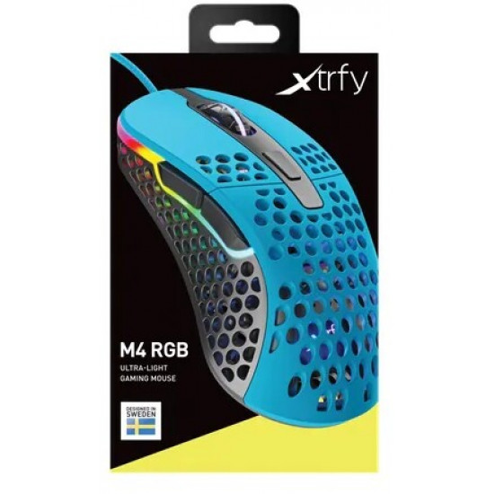 Миша Xtrfy M4 Blue (XG-M4-RGB-BLUE)