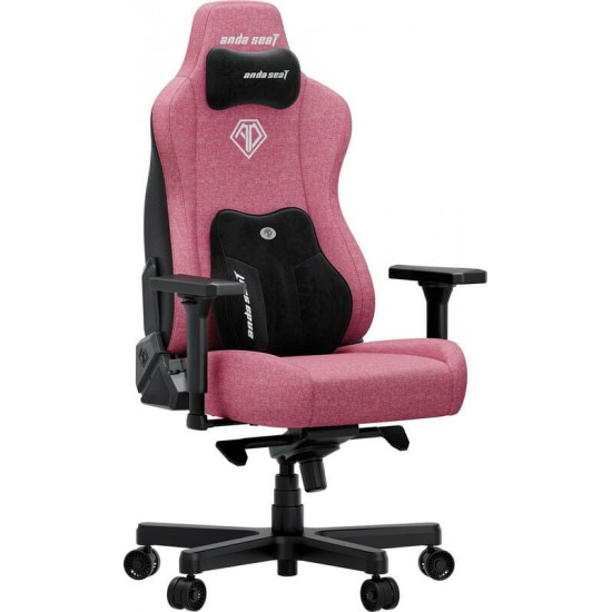 Крісло для геймерів Anda Seat Kaiser 3E XL Pink Fabric (AD23YC-XL-09-P-CF-P01)