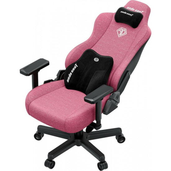 Крісло для геймерів Anda Seat Kaiser 3E XL Pink Fabric (AD23YC-XL-09-P-CF-P01)