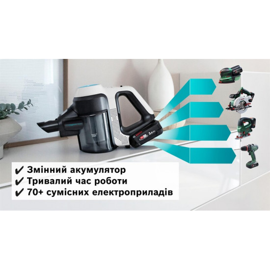 Акумуляторний пилосос Bosch BCS71HYG2