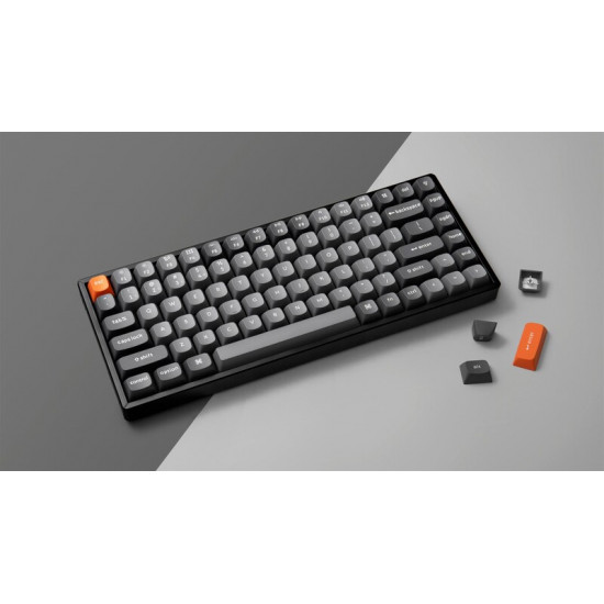 Клавіатура бездротова Keychron K2 Max, Keychron Super Banana, RGB UA Black (K2M-C4-UA)