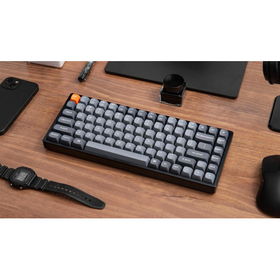 Клавіатура бездротова Keychron K2 Max, Keychron Super Banana, RGB UA Black (K2M-C4-UA)