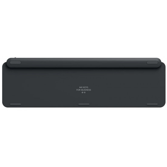 Клавіатура бездротова Logitech MX Keys Advanced for Business Wireless Illuminated UA Graphite (920-010251)