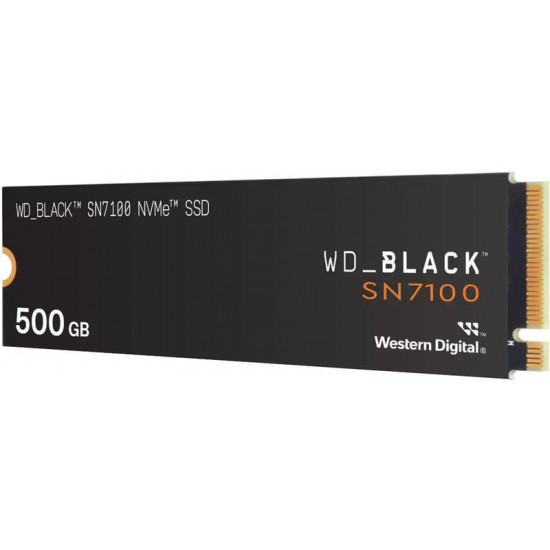 Накопичувач SSD 500GB WD Black SN7100 M.2 2280 NVMe PCIe 4.0 x4 3D TLC NAND (WDS500G4X0E)
