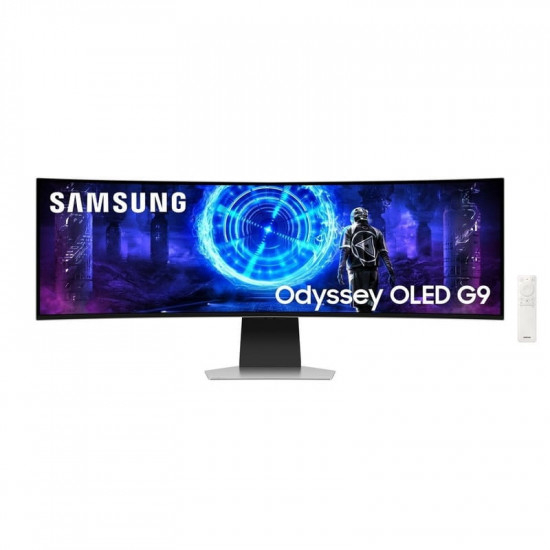 Монітор Samsung 49" Odyssey OLED G9 (LS49DG952SZXUA) Black/White Curved 240Hz