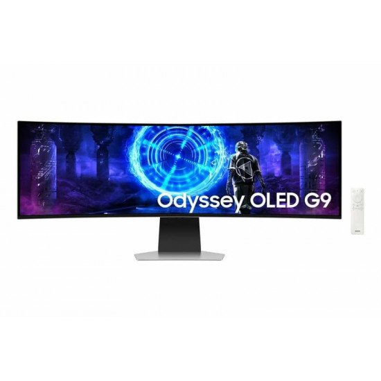 Монітор Samsung 49" Odyssey OLED G9 (LS49DG952SZXUA) Black/White Curved 240Hz