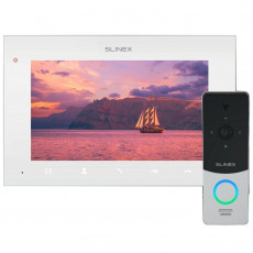 Комплект відеодомофону Slinex ML-20HD(Black)+SQ-07MTHD(White)