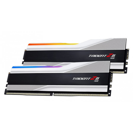Модуль пам`ятi DDR5 2x16GB/7200 G.Skill Trident Z5 RGB Silver (F5-7200J3445G16GX2-TZ5RS)