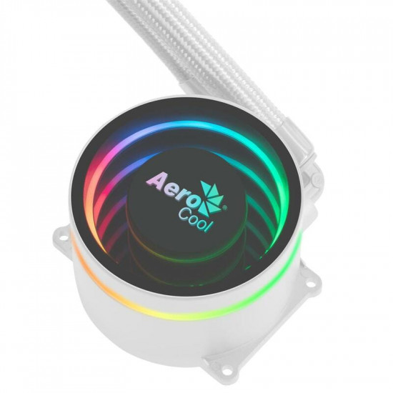 Система водяного охолодження AeroCool Oasis L240 White (ACLA-OA24117.21)