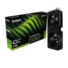Відеокарта GF RTX 5060 Ti  8GB GDDR7 Dual OC Palit (NE7506TT19P1-GB2062D)
