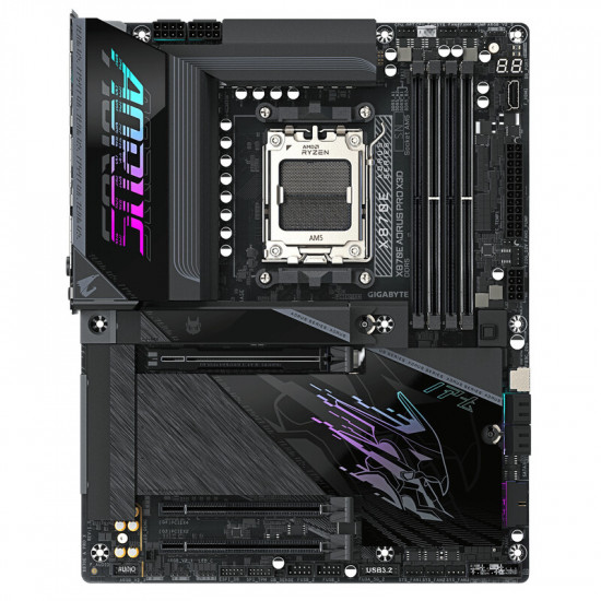 Материнська плата Gigabyte X870E Aorus Pro X3D Socket AM5