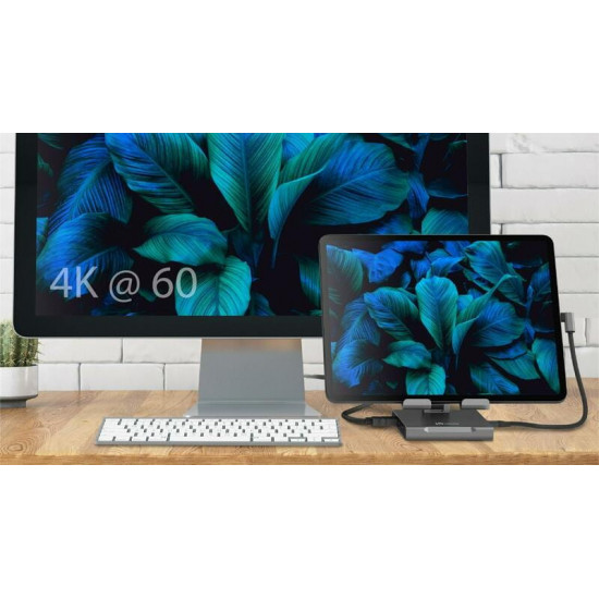 Док-станція J5create USB-C 8-в-1 (JTS224-N)